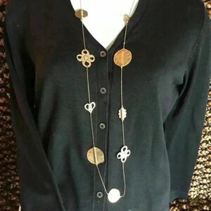 NEW** Antiqued Golden Station Necklace